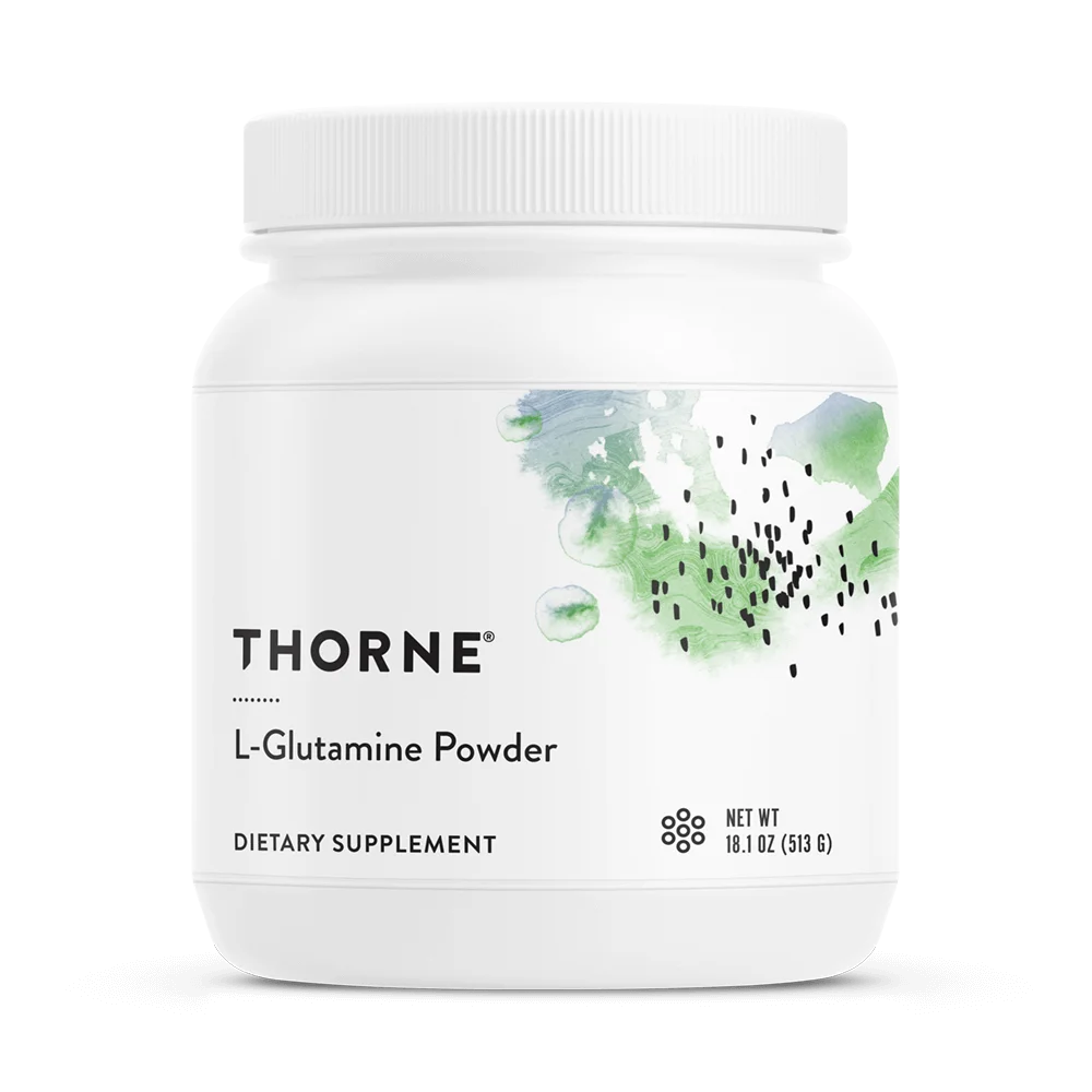 Thorne L-Glutamine Supplement Powder Bottle 